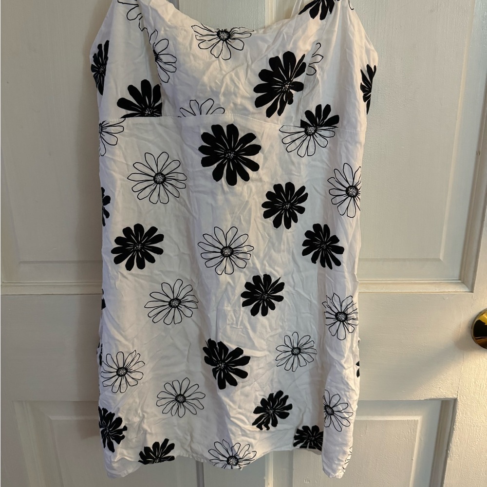 Floral Print Sleeveless Dress
